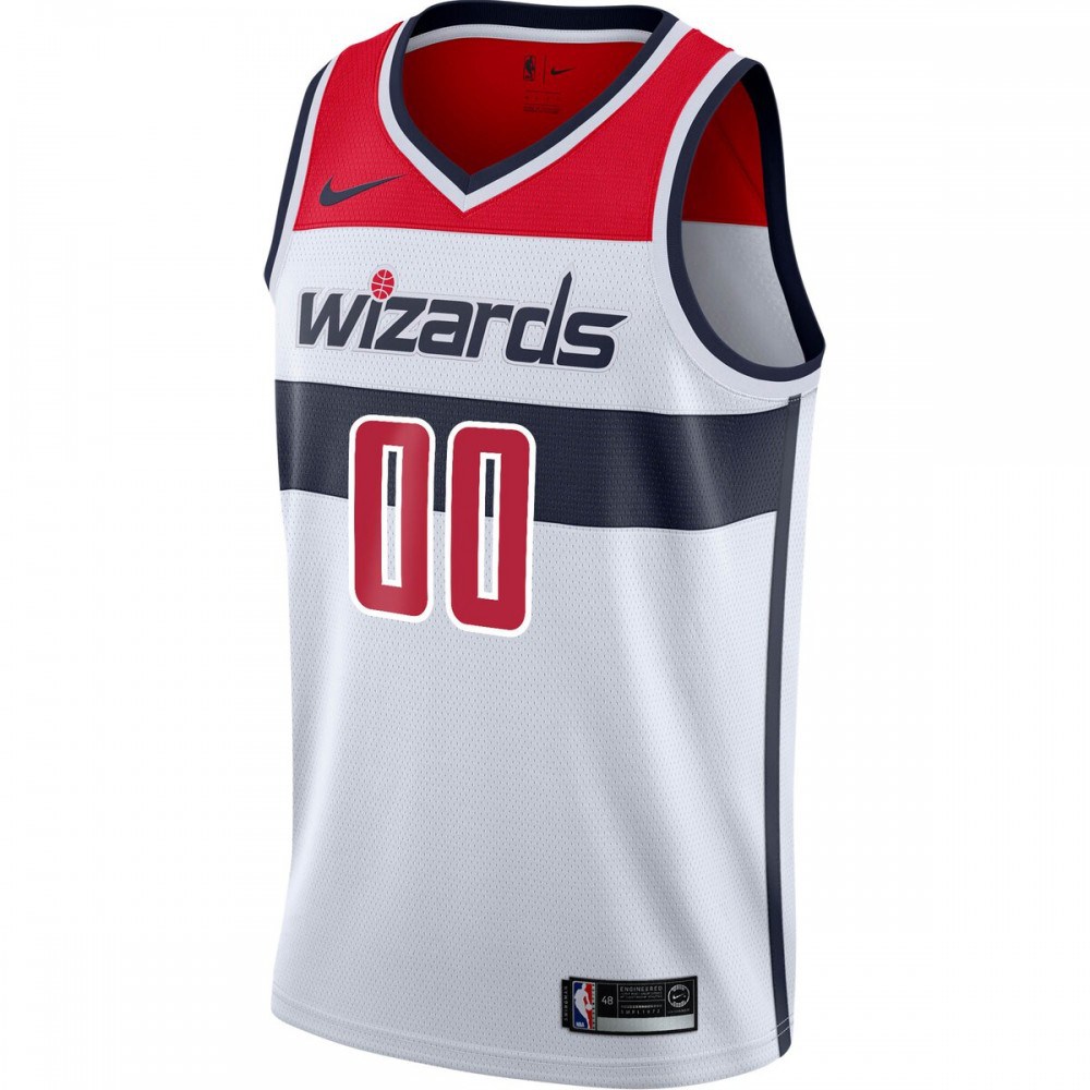 Washington Wizards Swingman Custom Jersey - Association Edition - White-Pro Kit Vault | Brand New 26/27 Sports Jerseys